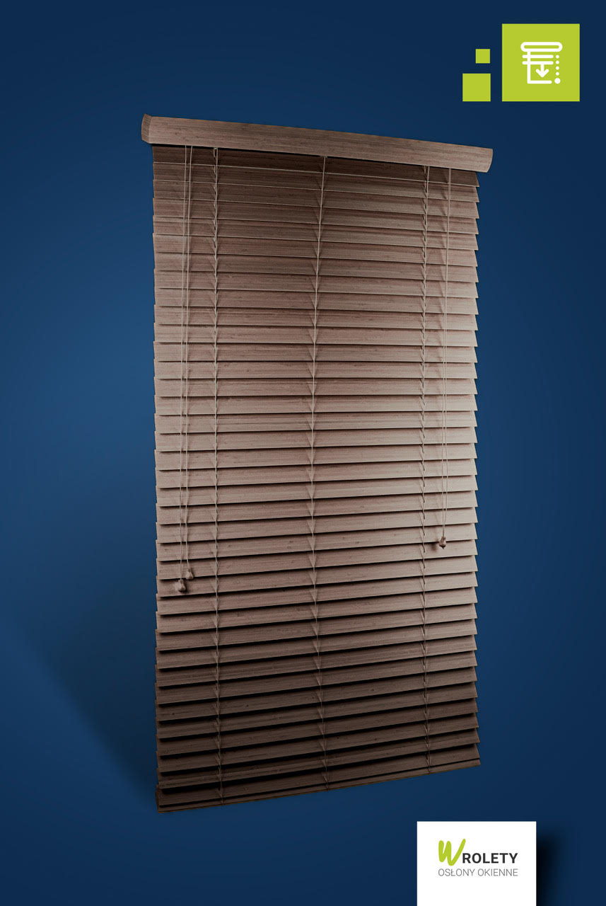 Żaluzja drewniana 50 mm