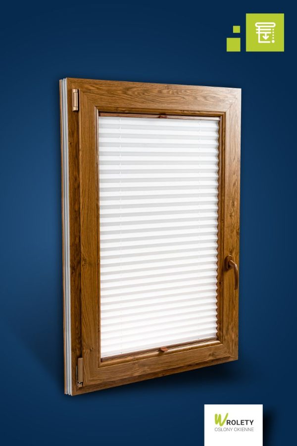 Pleated blinds for upright windows – view 4 – Wrolety